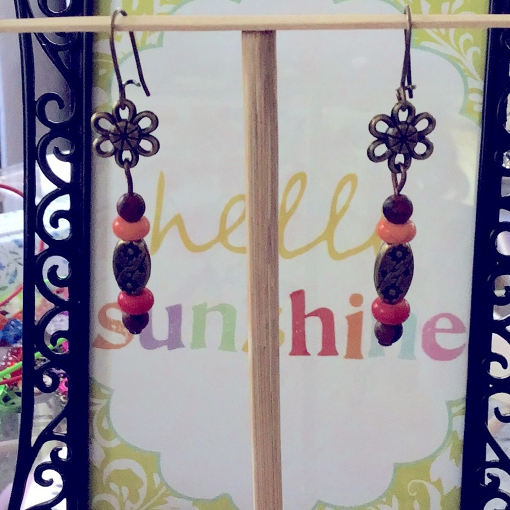 Handmade Fall Vibes Earrings